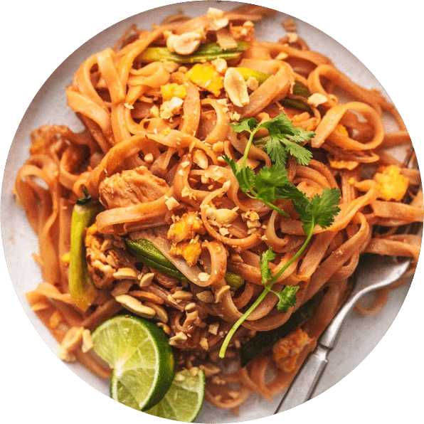 Chicken Pad Thai Noodles